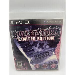 Bulletstorm Limited Edition Sony PlayStation 3 PS3 Game Complete Tested